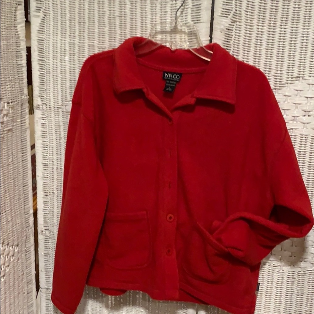 NY & Co Red Jacket